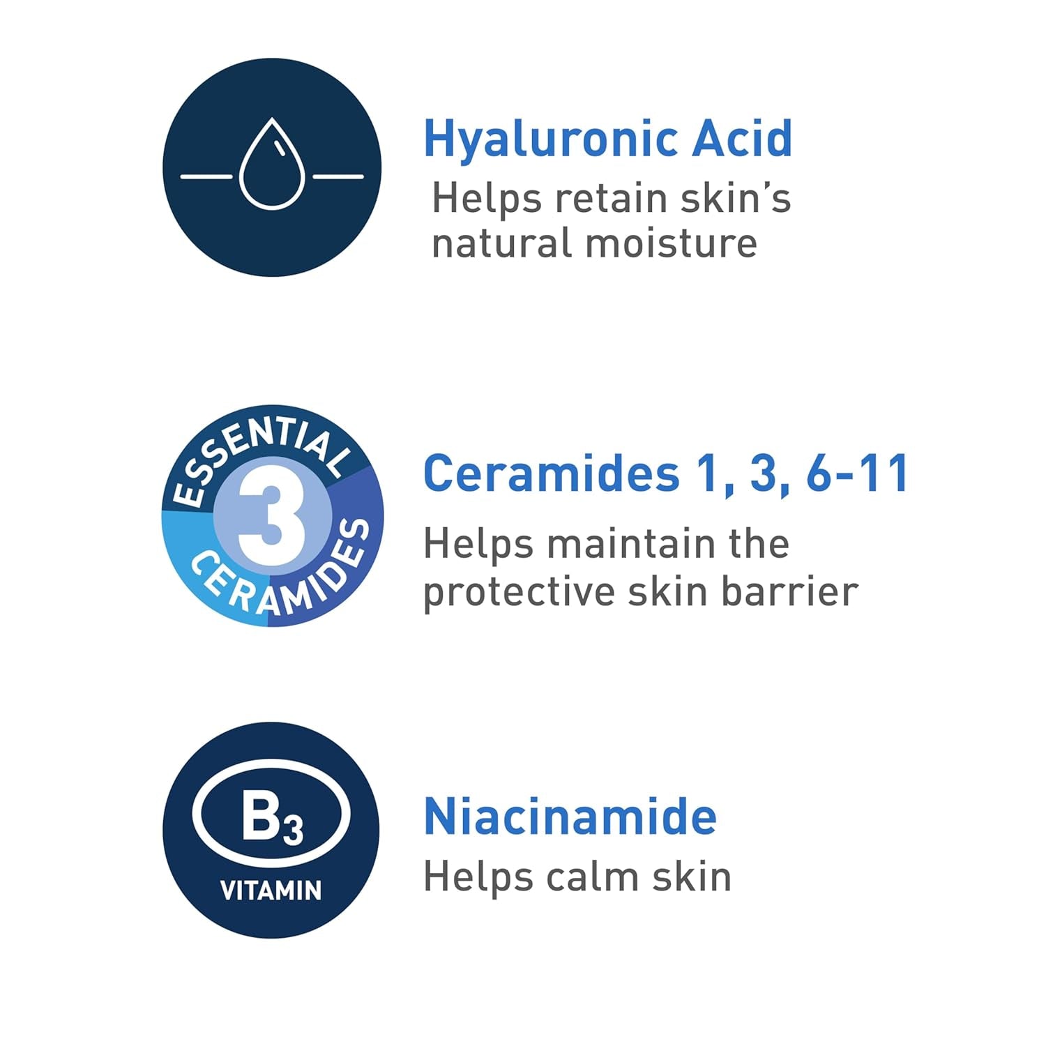 Revitalizing Foaming Facial Cleanser for Oily Skin - Hydrating Hyaluronic Acid, Nourishing Ceramides & Soothing Niacinamide - Fragrance & Paraben Free, Non-Drying Oil Control, 19 Fl Oz